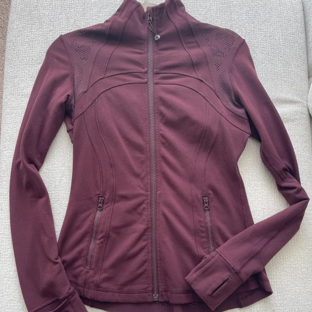 Lululemon Define Jacket in Burgundy